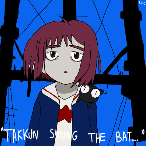 Takkun swung the bat